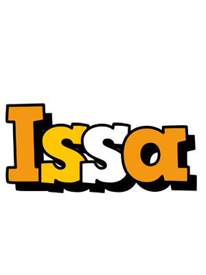 Issa cartoon logo