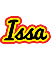 Issa flaming logo