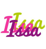 Issa flowers logo