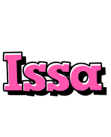 Issa girlish logo