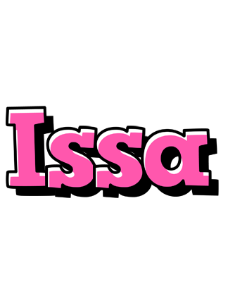 Issa girlish logo