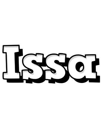 Issa snowing logo