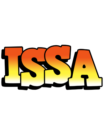 Issa sunset logo