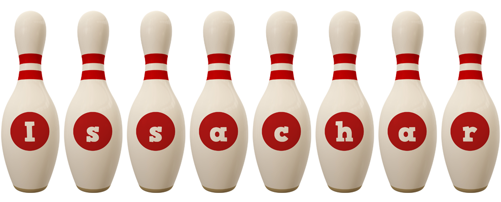 Issachar bowling-pin logo