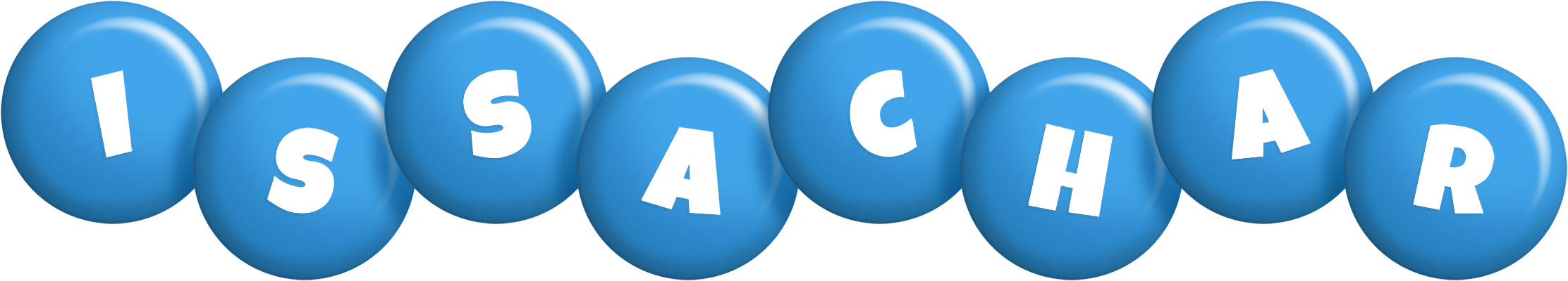 Issachar candy-blue logo