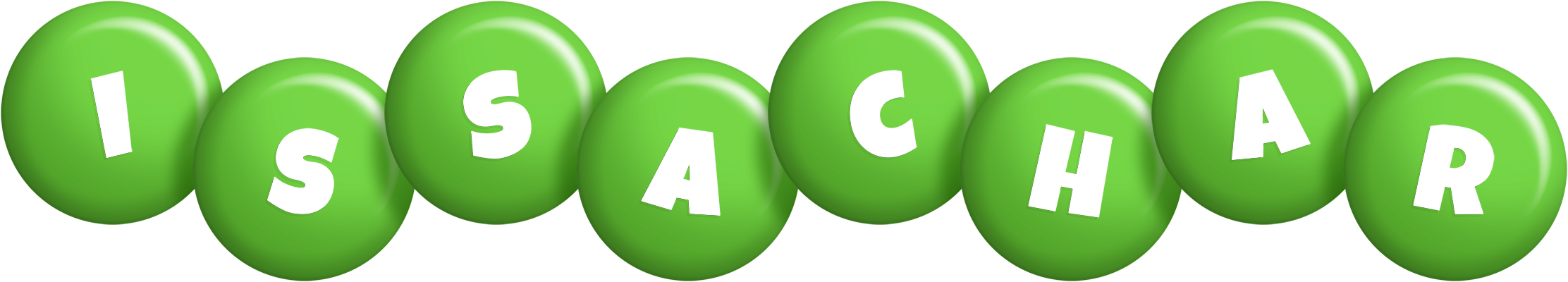 Issachar candy-green logo