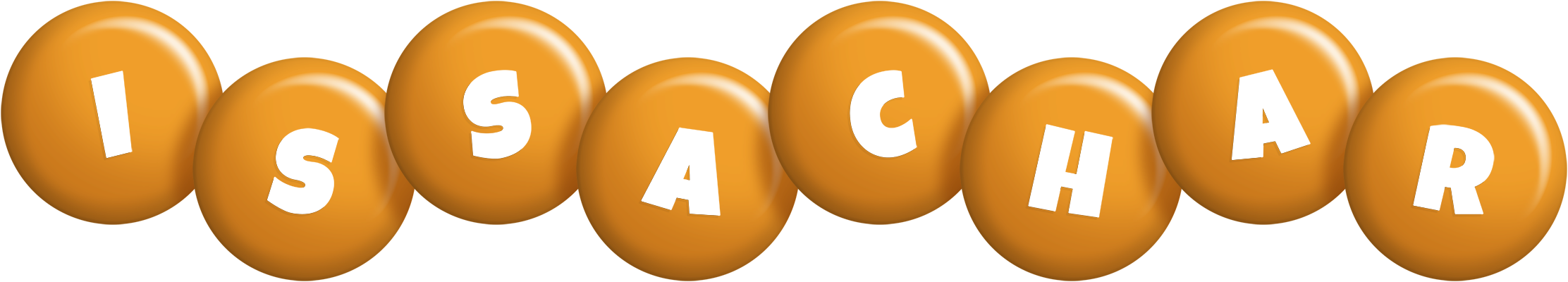 Issachar candy-orange logo