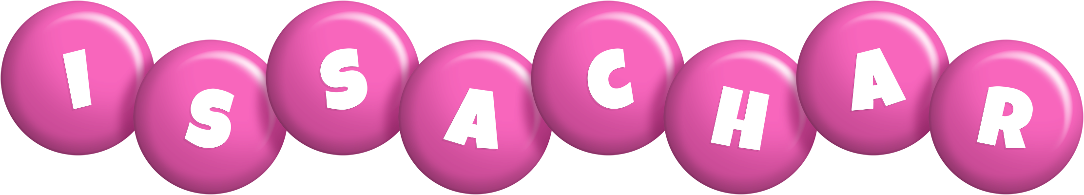 Issachar candy-pink logo