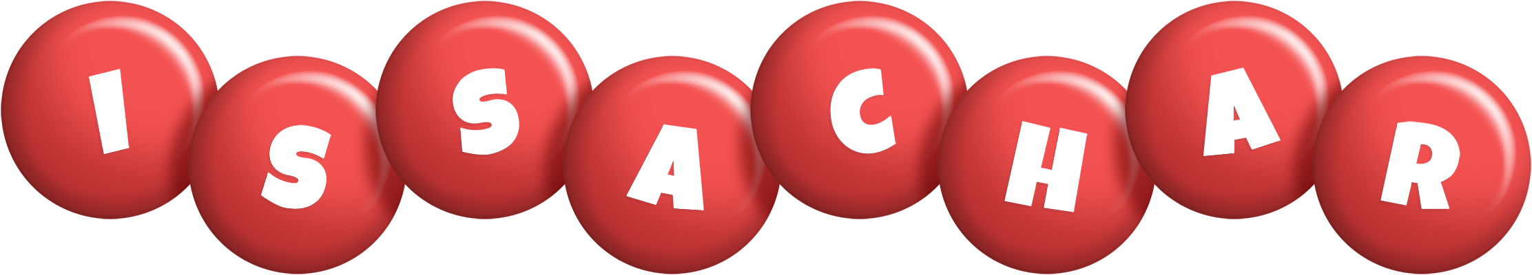 Issachar candy-red logo