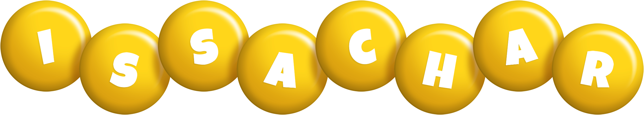 Issachar candy-yellow logo