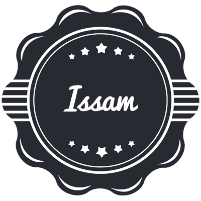 Issam badge logo