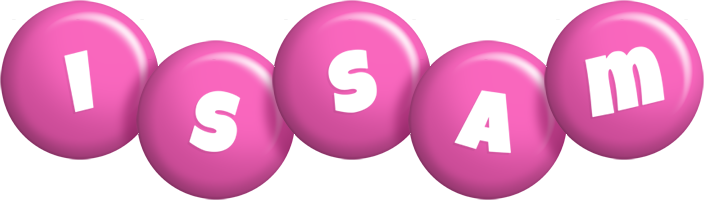 Issam candy-pink logo