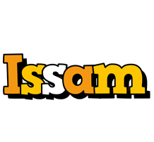 Issam cartoon logo