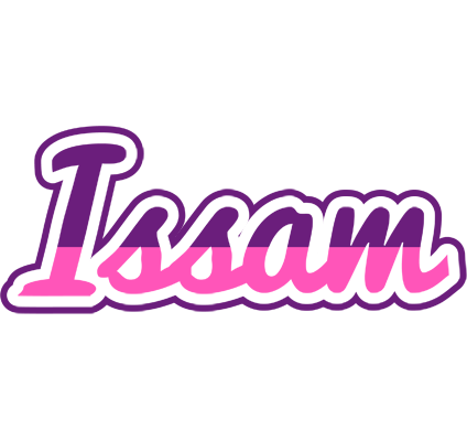 Issam cheerful logo
