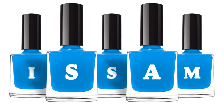 Issam glossy logo