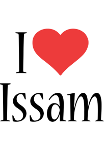 Issam i-love logo