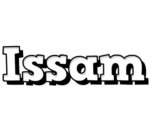 Issam snowing logo