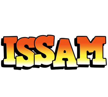 Issam sunset logo