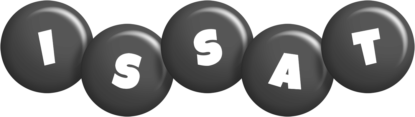 Issat candy-black logo