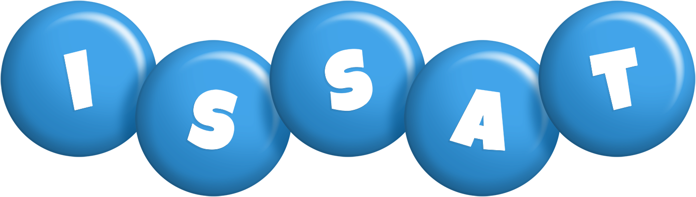 Issat candy-blue logo