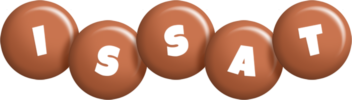 Issat candy-brown logo