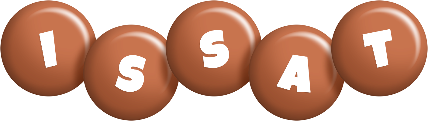 Issat candy-brown logo