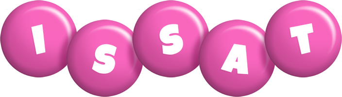 Issat candy-pink logo