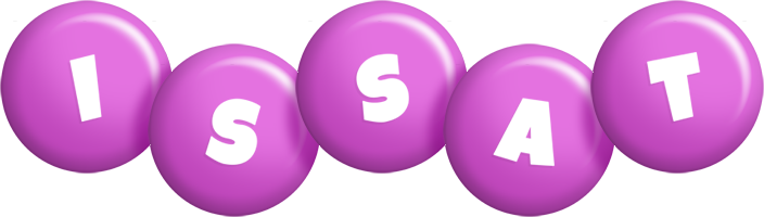 Issat candy-purple logo