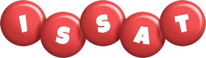 Issat candy-red logo