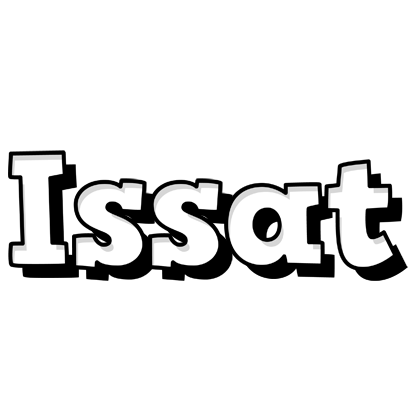 Issat snowing logo