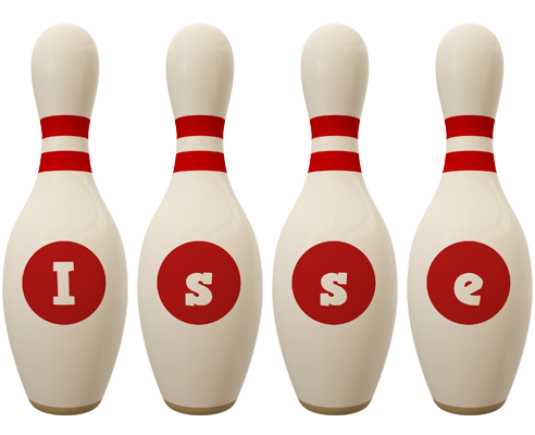 Isse bowling-pin logo