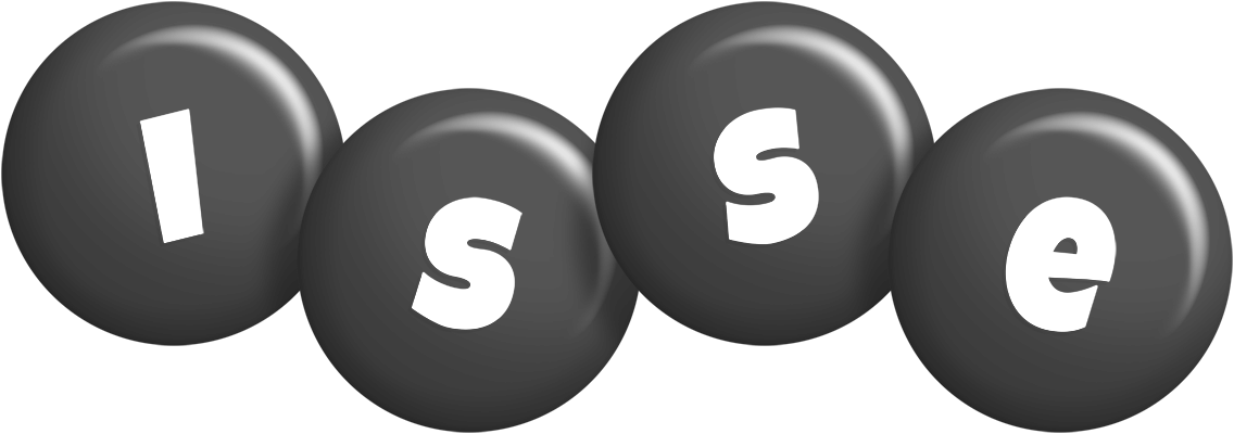 Isse candy-black logo