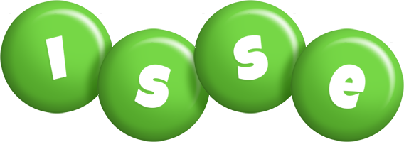 Isse candy-green logo