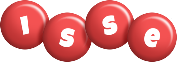 Isse candy-red logo