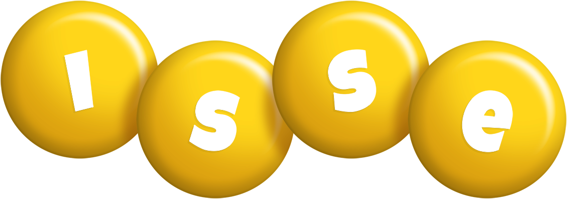 Isse candy-yellow logo