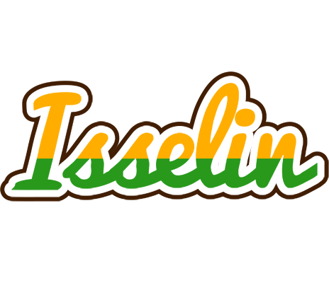 Isselin banana logo