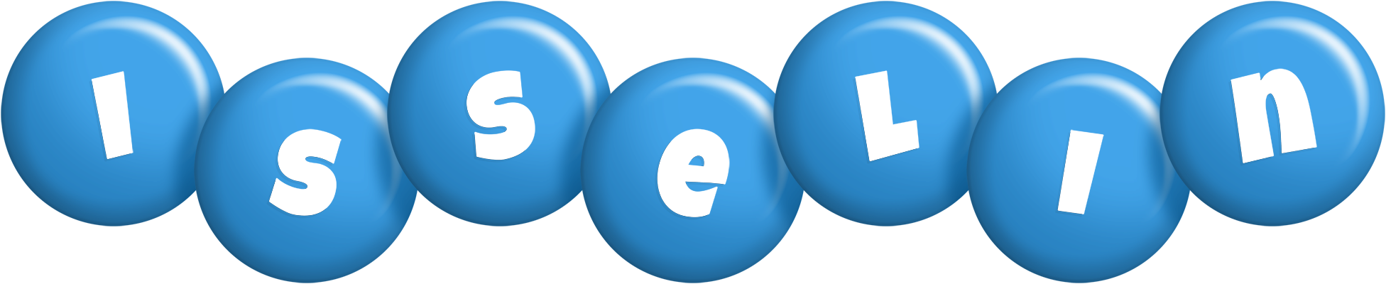Isselin candy-blue logo