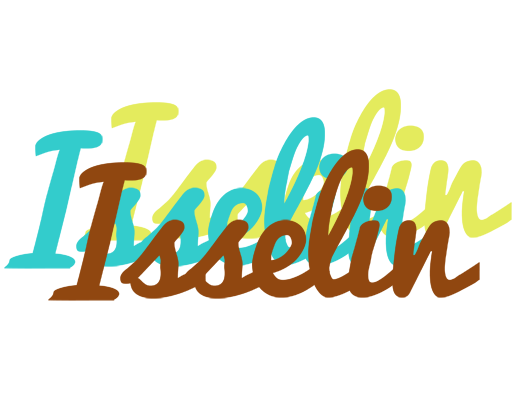 Isselin cupcake logo