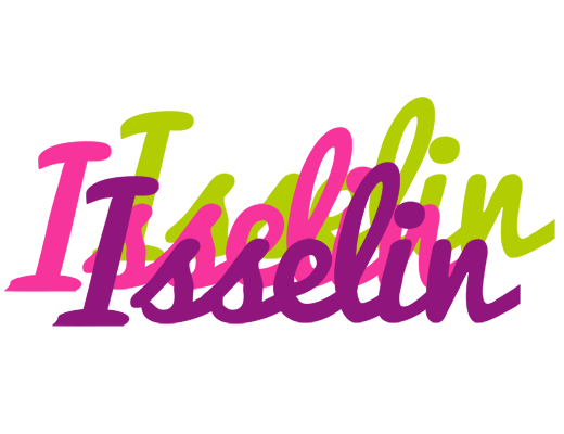Isselin flowers logo