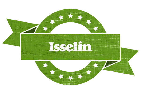 Isselin natural logo