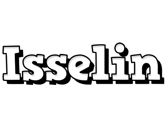 Isselin snowing logo