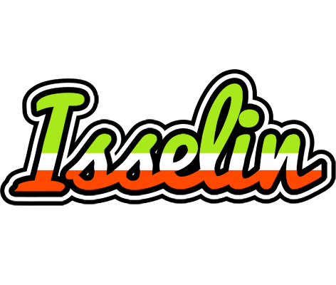 Isselin superfun logo