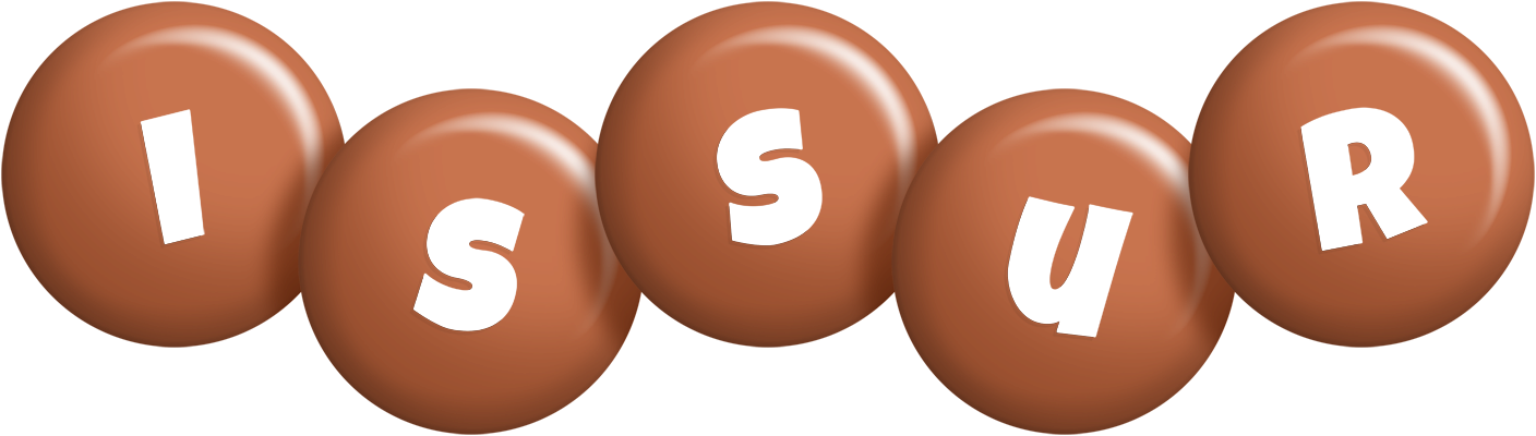 Issur candy-brown logo