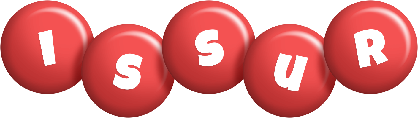 Issur candy-red logo