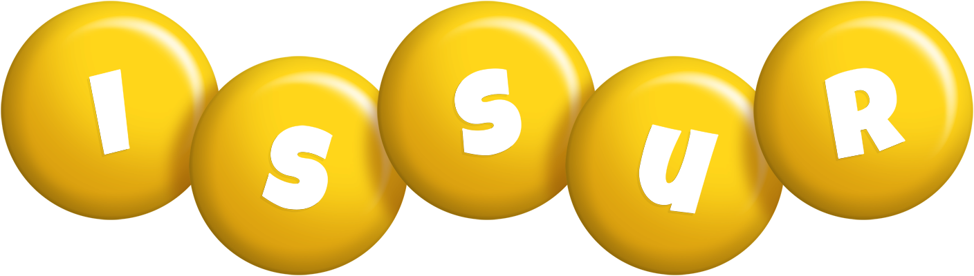 Issur candy-yellow logo