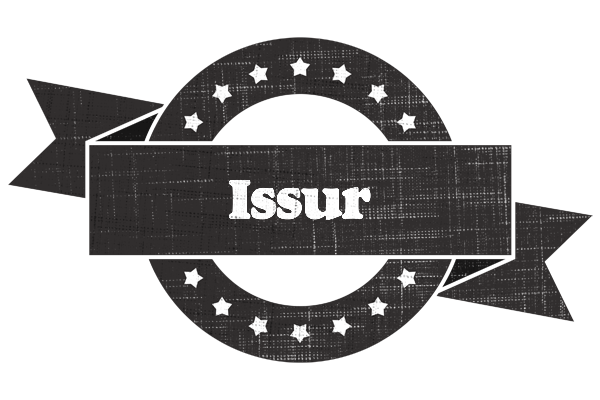 Issur grunge logo