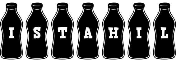 Istahil bottle logo