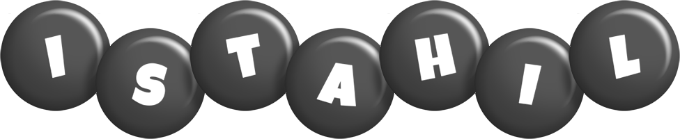 Istahil candy-black logo