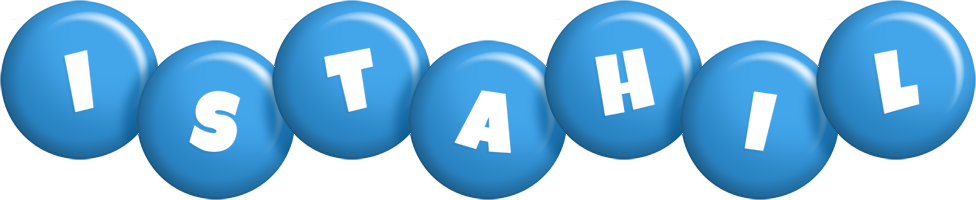 Istahil candy-blue logo