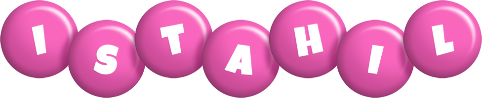 Istahil candy-pink logo
